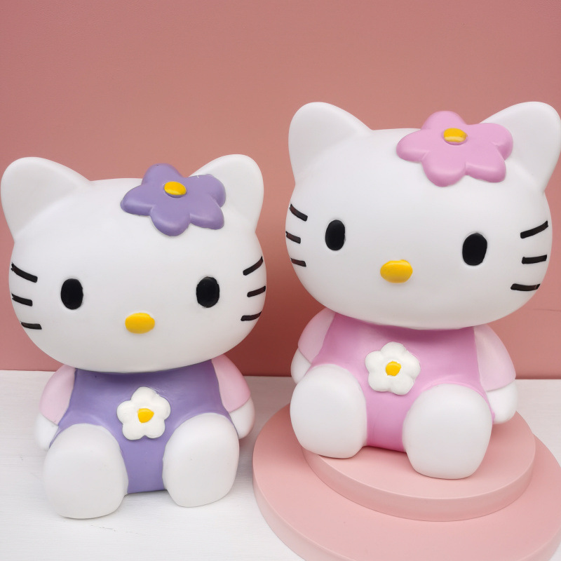 Creative cute large piggy bank piggy bank not afraid of falling vinyl piggy bank Children's Day birthday gift home pendulum