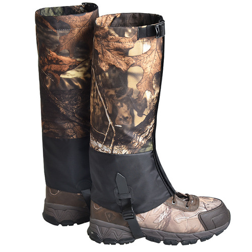 Outdoor sports waterproof foot covers, mountaineering, hiking, moisture-proof camping, ski gaiters, anti-scratch leggings, snow gaiters, protective gear
