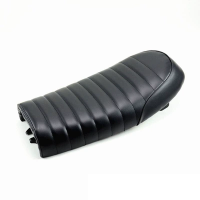 hump seat cushion, Motorcycle Safety Supplies - flat-striped-black