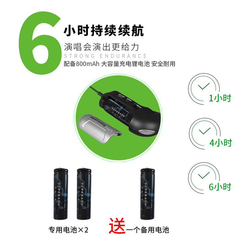 Micrófono inalámbrico Instrumento musical Saxofón Clarinete inalámbrico profesional Pastilla de rendimiento de escenario