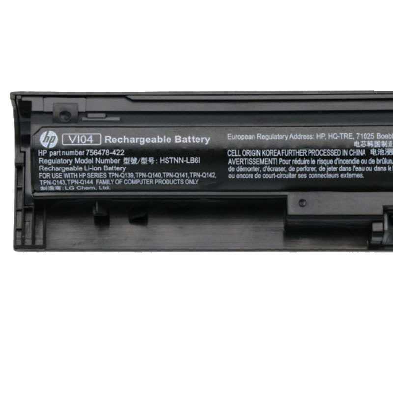 Applicable to HP new VI04 battery TPN-Q139 laptop battery Q140 rechargeable battery HSTNN