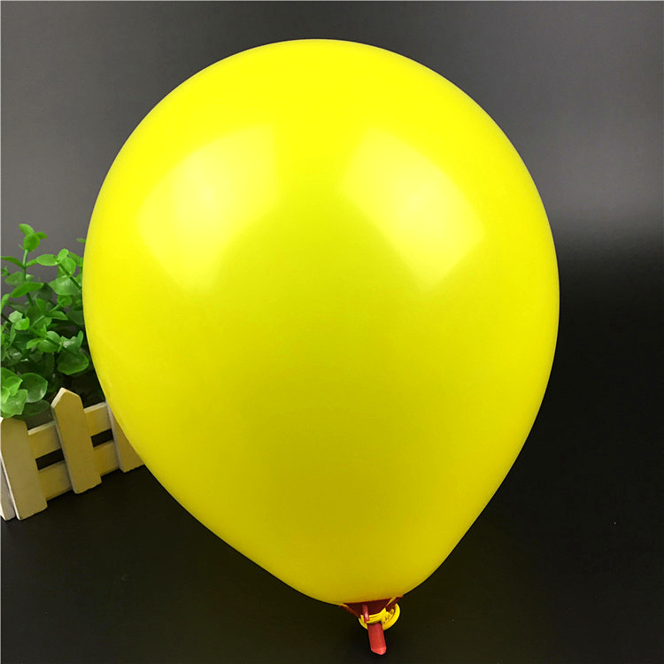 Transfronterizo al por mayor de 12 pulgadas de 3,2g de espesor de látex mate globo fiesta decoración de la boda globo mate