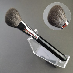Fine Light Peak Wool Angled Contour Brush, One Piece Face Contour Blush Makeup Brush Portable Animal Hair Beauty Makeup Tool