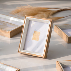 Modern simple creative photo frame table 6-inch 7-inch a3 plastic resin wall-mounted picture frame washed photo frame light luxury