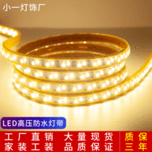 工厂销售户外照明高压220V灯条高亮5730LED2835弧形LED灯带