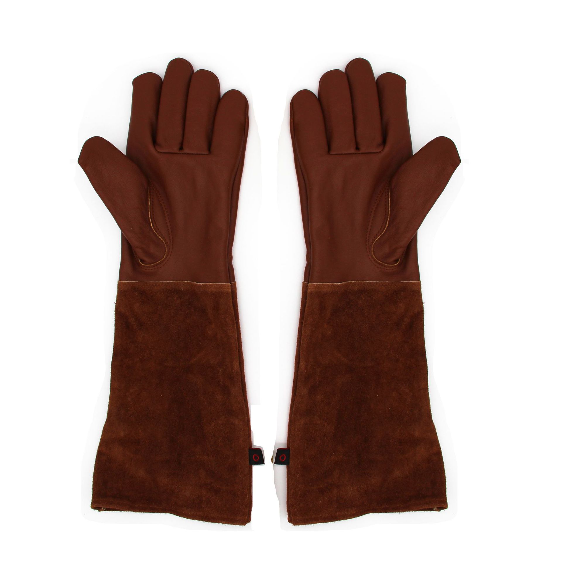 工厂热销园艺手套宠物防滑防刺防割手套工具剪枝电焊劳保羊皮手套