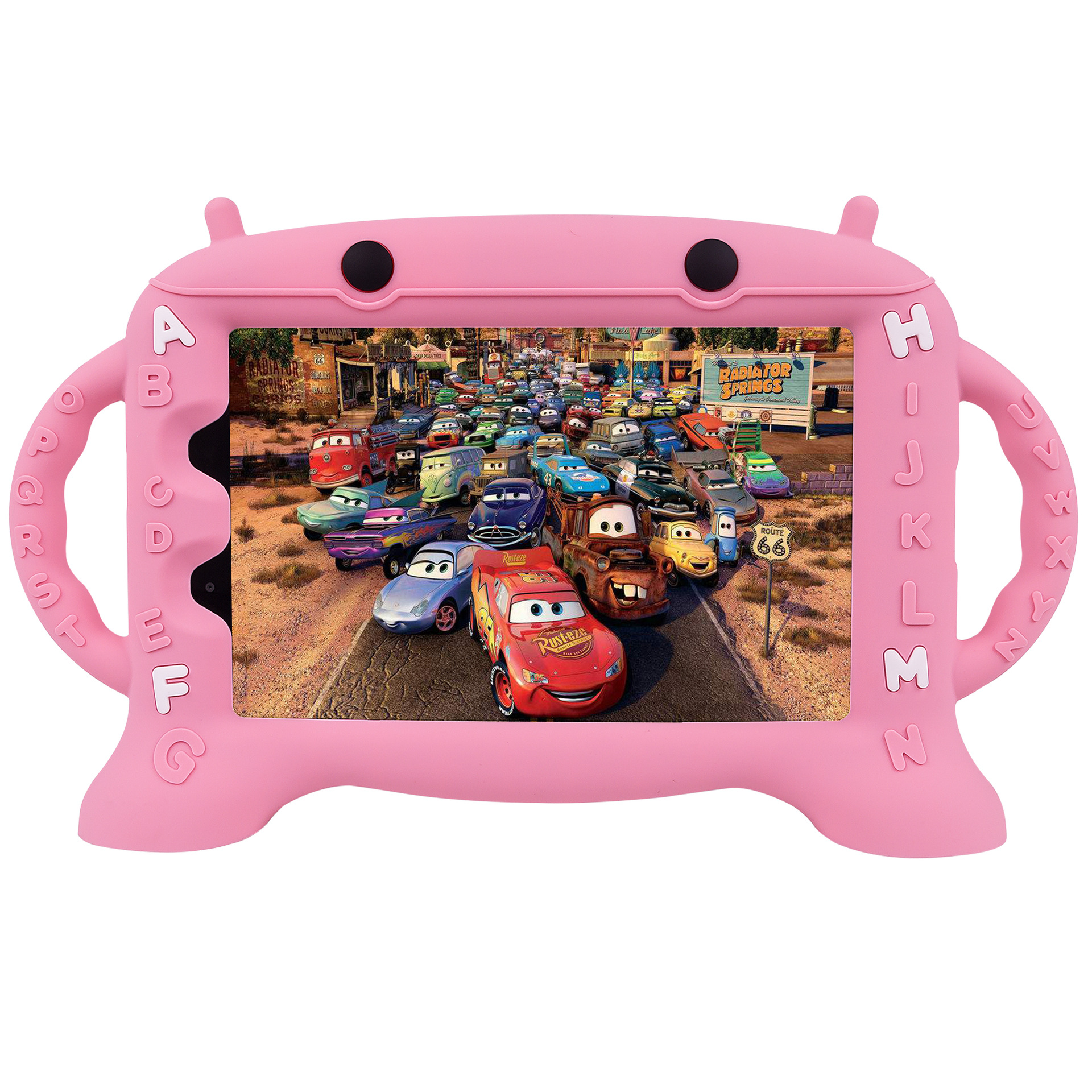 Cartoon Alphabet for Samsung T290X Meter Flat Sheath Huawei Silicone Protective Cover Anti-fall Flat Protection