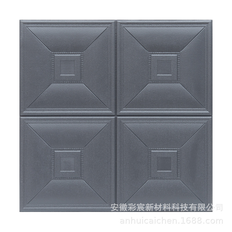 Caichen Tatami 벽 스티커 자체 접착 어린이 부드러운 가방 벽 스티커 침대 머리 배경 거실 충돌 방지 장식 소재 벽지