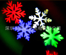 戶外動態LED雪花燈聖誕圖案燈投影草坪燈 激光菲林草坪燈 聖誕燈