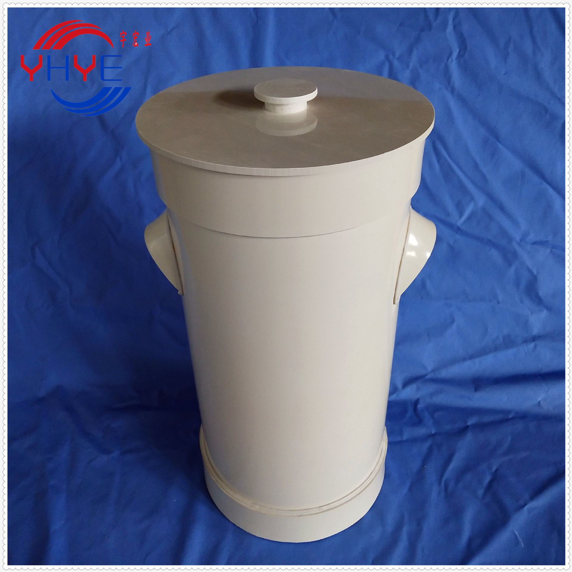 实验室用圆型酸缸碱缸废液缸聚氯乙烯耐酸碱浸泡缸宇宏业牌开票