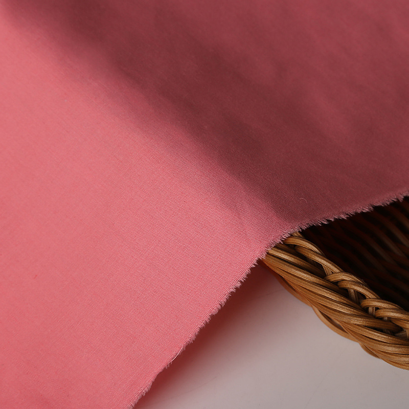 素色涤棉府绸厂家批发 裤装风衣外套面料 棉类府绸口袋布现货