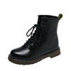 Martens, fleece low boots English style, 2023 collection, wholesale