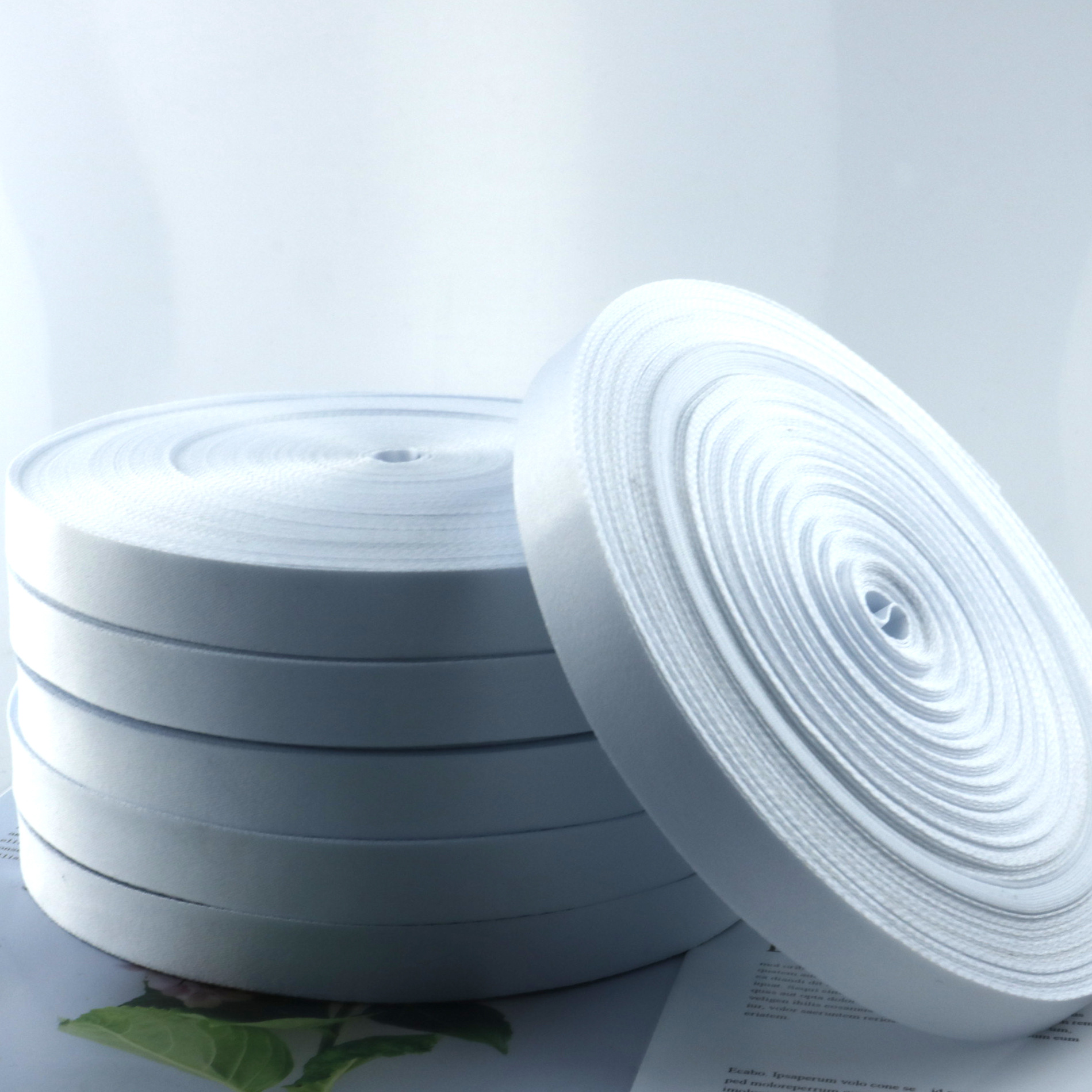 Transferencia de calor en blanco con sublimación en blanco para cordones de exhibición, cintas de medallas, cintas tejidas lisas, cintas de satén, cintas en blanco. image 5