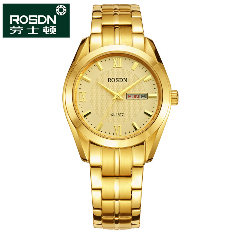 Louston Genuine Waterproof Men's Watch Calendar Casual Watch Wholesale Couple Quartz Watch 3088GL