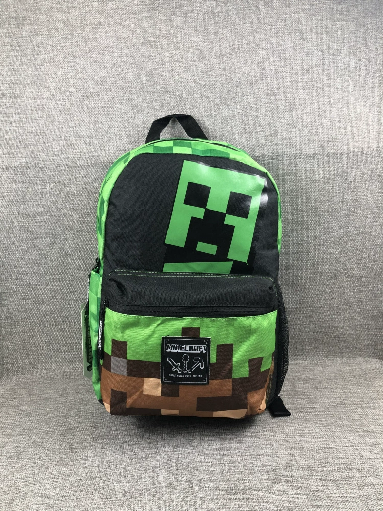Minecraft мой мир сумка рюкзак школьная старшая и младшая классная, Дракон персонаж мультфильм Аниме рюкзак