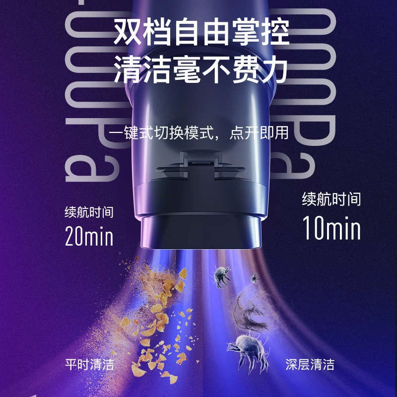 ERACLEAN Shijing/XC01 мини-пылесос беспроводная зарядка для автомобиля и дома, компактный