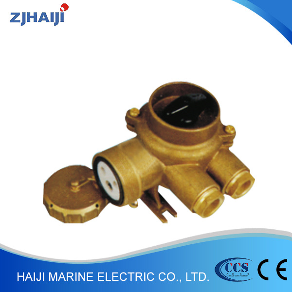 厂家直销生产各类接线盒 16A 船用防水铜质接线盒 CZKH209-3