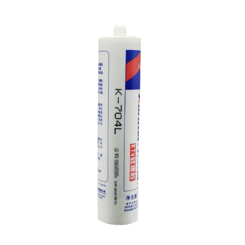 Kraft 704 Silicone sealant white black Flowing Electronic glue K-704 300ml Loya