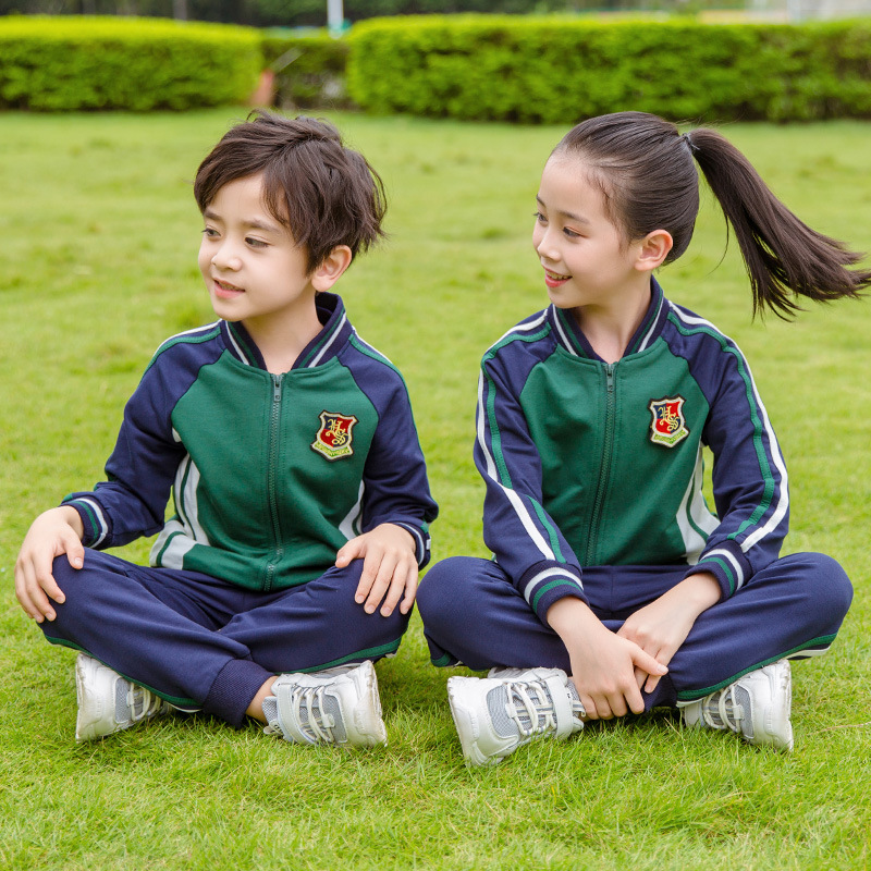 Kindergarten ropa de jardín 2024 primavera y otoño ropa uniforme de escuela primaria traje maestro niños clase ropa deportiva traje de tres piezas