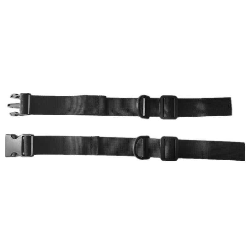 블랙 백팩 가슴 스트랩