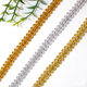 Yiwu financial accessories wholesale curtain lace gold and silver lace ethnic clothing accessories golden lace