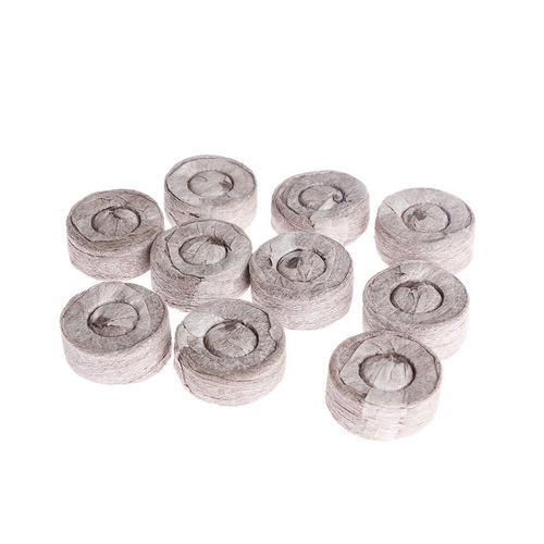 jiff coconut bran soil peat soil nutrient block 30mm matrix non-woven seedling block packaging is light and not fragile wholesale