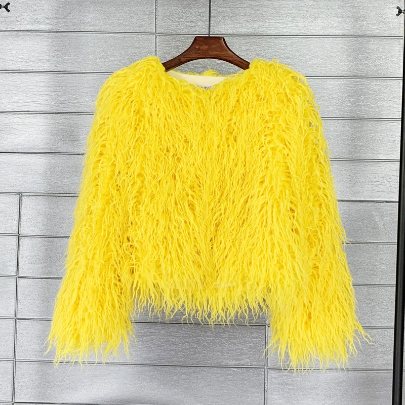 Раскрашенная шерстяная куртка, Aliexpress