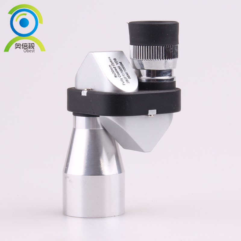 铝合金金属小拐角 8*20（8X20） 可调焦单筒望远镜户外长焦
