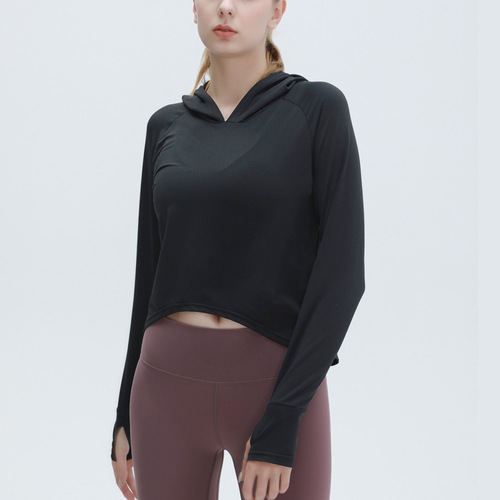 Summer Yoga Women's Factory Wholesale Sweatshirt Long Sleeve T-shirt Training Breathable Quick Dry Sport Top Yoga