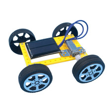 厂家直销儿童科学小学实验科普益智玩具科技小制作 diy太阳能小车