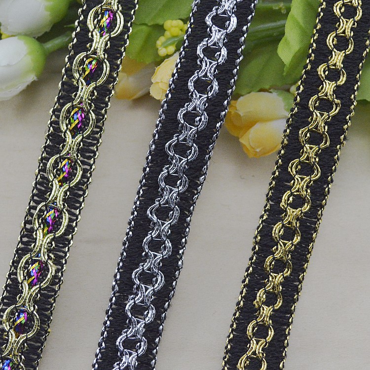 特种花边带　曲边花边　车线花边 　勾线花边带 P003