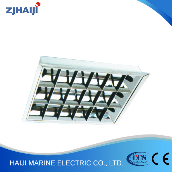 船用不锈钢荧光隔栅灯 JPY20-3A led防爆隔栅灯