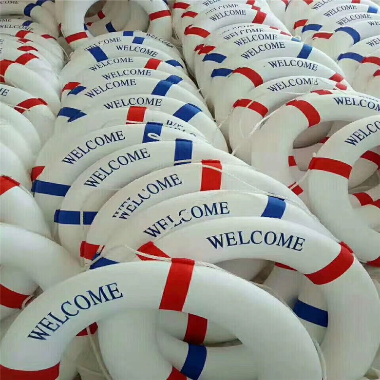 厂家直发儿童泡沫地中海救生圈成人加厚泡沫便携大浮力抗洪救生圈