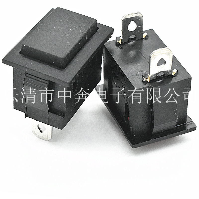 方形按钮开关 KCD1 15*21mm 2脚无锁复位开关 方形复位电源开关