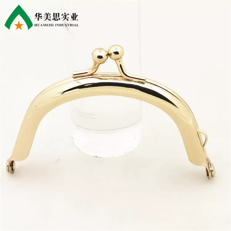 厂家直销箱包五金装饰  铁夹口金配件五经鹰嘴扣金属箱包配件