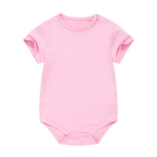 Baby summer thin clothing for newborns, baby diaper cover sleepwear, baby onesie, pure cotton short sleeve triangle T-shirt