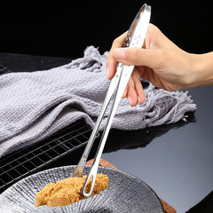 304 stainless steel Korean barbecue clips BBQ barbecue clips kitchen thickened non-slip frying clips steak clips food clips