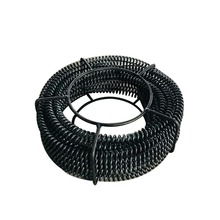 疏通厕所管道弹簧 16毫米加密弹簧 疏通软轴钢丝厂家