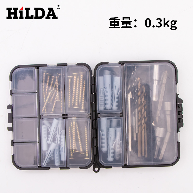 HILDA accesorios de destornillador eléctrico tornillo pequeño amarillo croaker expansión tornillo llave de enchufe accesorios de taladro eléctrico