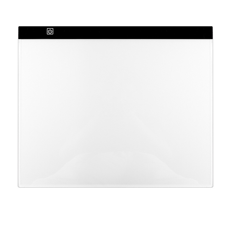 Fábrica de diamante pintura copia mesa A3 dibujos animados mesa transparente LED arte pintura copia tablero hecho a mano tablero transparente