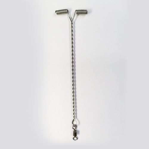 48 source manufacturers wholesale supply sea fishing string hook accessories Y-shaped 8cm stainless steel twist strip balance