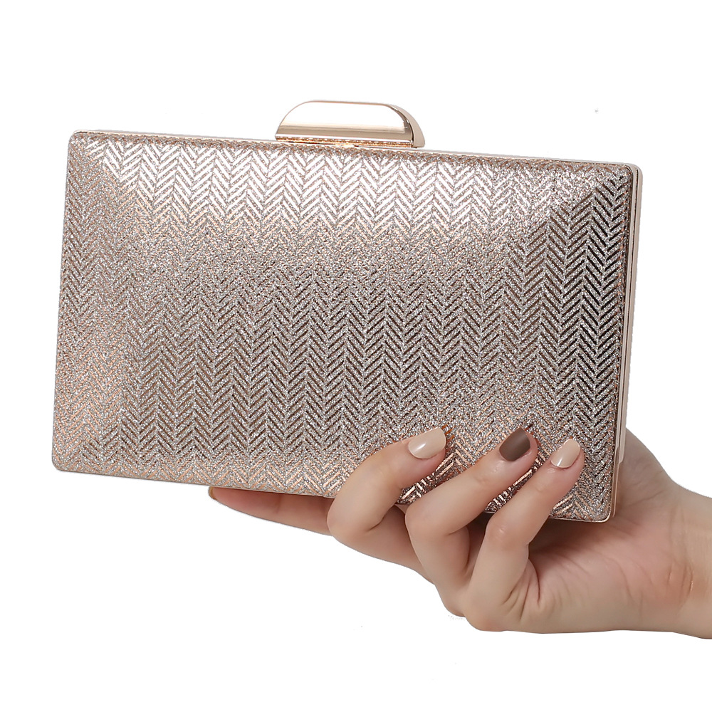 Nueva moda europea y americana pu noche bolsa banquete embrague bolsa versátil hombro bolsa transfronteriza Amazon suministro entrega