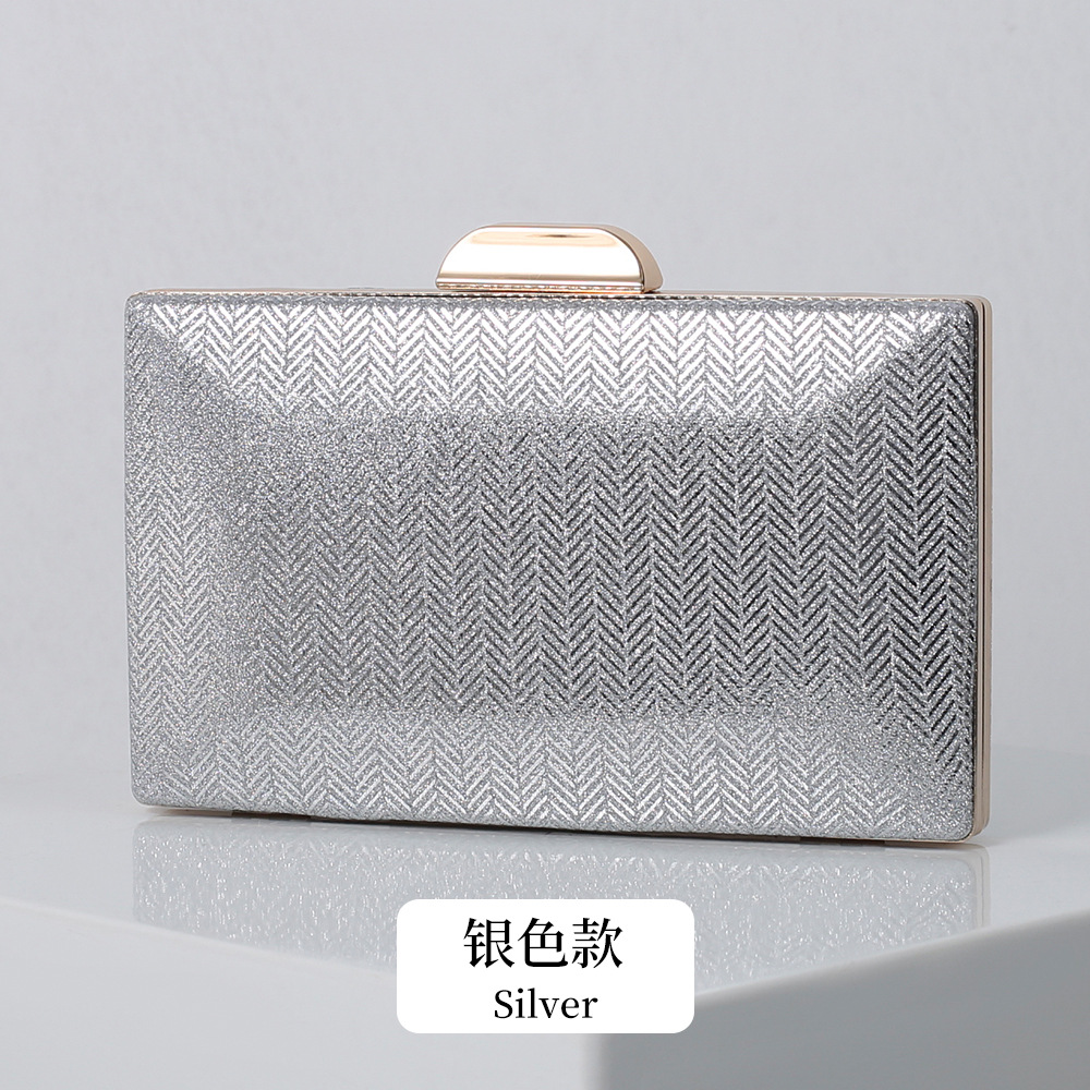 Nueva moda europea y americana pu noche bolsa banquete embrague bolsa versátil hombro bolsa transfronteriza Amazon suministro entrega