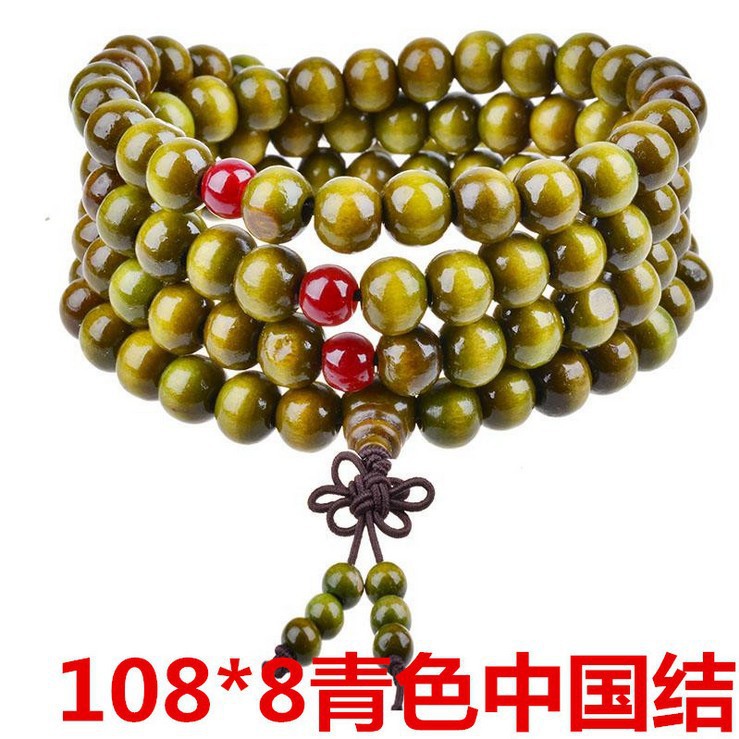 8MM108 매듭이있는 녹색