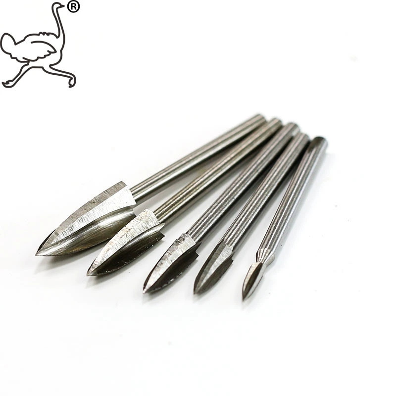 Трехгранный острый нож Baigang 3,0 мм шеста Трехгранная мебель из красного дерева специальный деревянный корень ядерная резьба эмбрион нож для резьбы