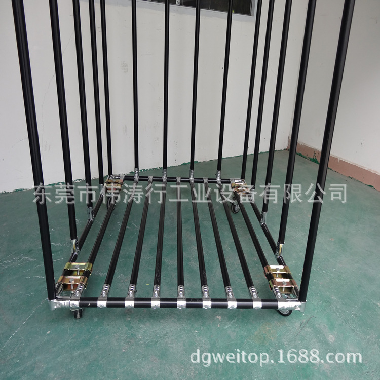 厂家供应精益管周转车防静电线棒周转车多款式耐用物料笼车批发