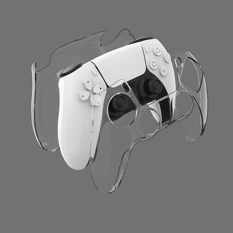 PS5 gaming handle protective case PS5 handle Crystal shell PS5 Bluetooth gamepad PC shell PS5 game accessories