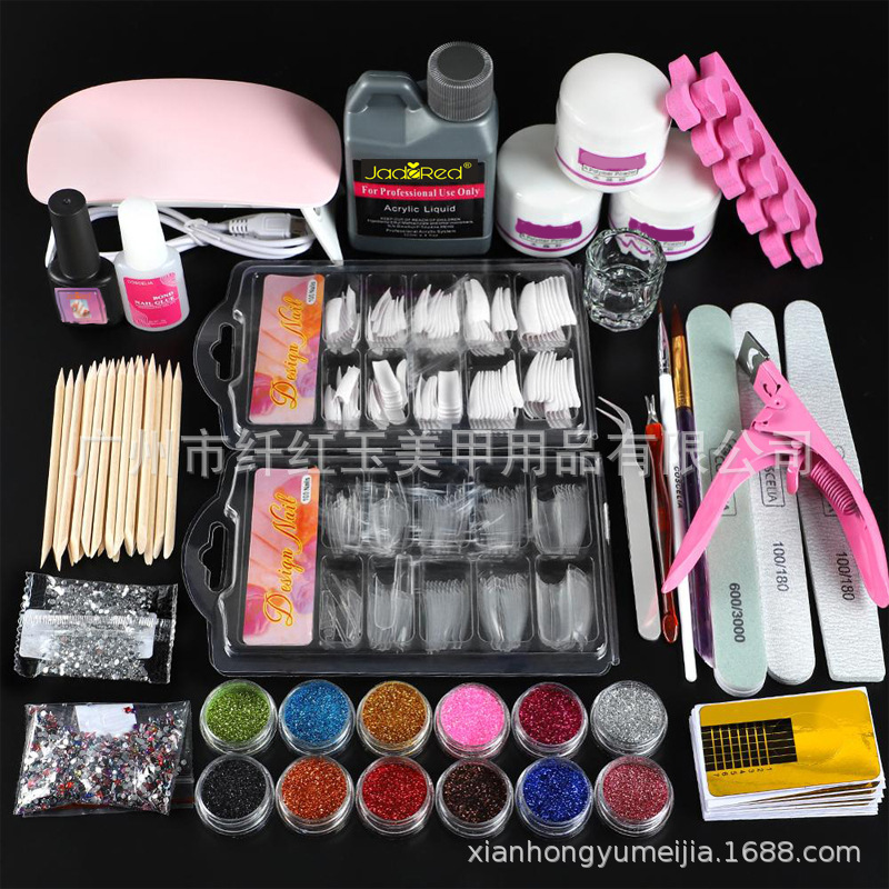 Manicure Tool Set Full Set Shop Professional Nail Making Novice Multi-Color Nail Chip Combination Tool Nail Clipper Set Manicure Tool Set Full Set Shop Professional Nail Making Novice Multi-Color Nail Chip Combination Tool Nail Clipper Set