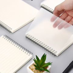 Simple coil business notebook a5/b5/a6 horizontal grid loose-leaf detachable note diary