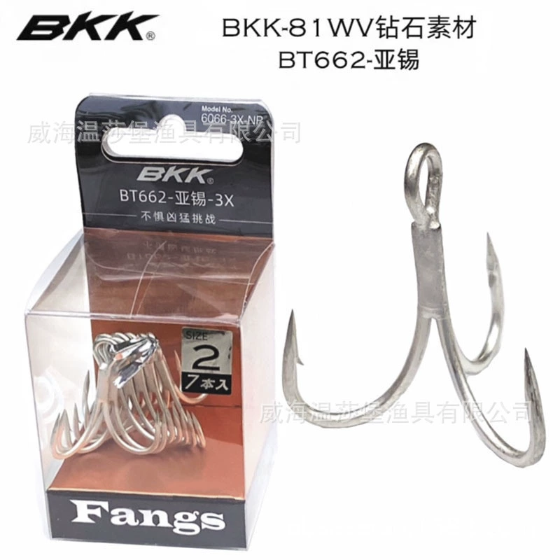 [BKK BT662 3X Ultra -rust Anthology Luya Sanben Hook Three Anchor Hook Treple Hooks